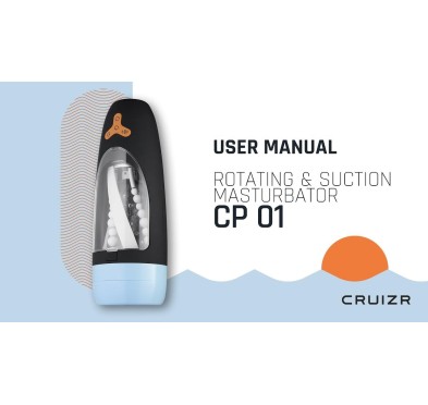 CRUIZR-CP01Rotating And Sucking Automatic Masturbator With Adapter